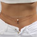Body Chains Woman Waist Chain Charming Butterfly Stainless Steel Belly Chain Summer Beach Bikini Body Chain Jewelry.