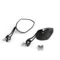 Universa Looking Glass For Motorcycle. Rearview Mirror Metal Body 2 Pis. spider design Model 1105 Black. 