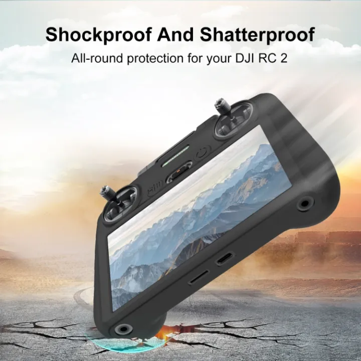 For%20DJI%20Mini%204%20Pro%20/%20Air%203%20Remote%20Control%20/%20DJI%20RC%202%20with%20Screen%20PULUZ%20Silicone%20Protective%20Case%20(Black%20Color)-%20Drone%20Remote%20Controller%20Accessories%20Only%20Cover%20-%20Image%206