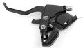 Shimano Bicycle Shifter with Brake Lever Combo (3 x 7 Speed)-Black. 