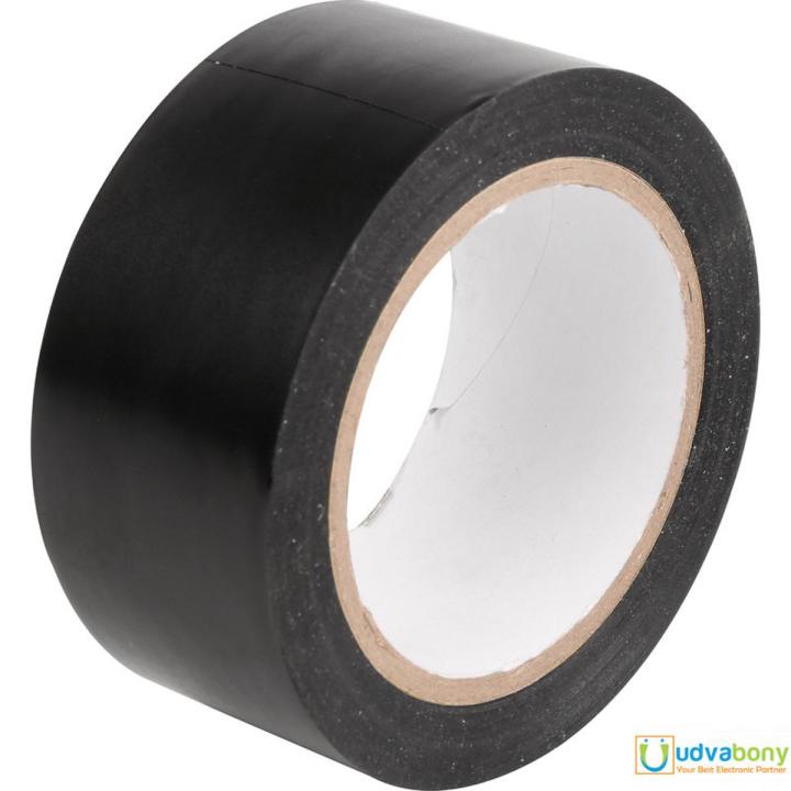 PVC Tape 2 Inch BLACK Bangladeshi Electrical PVC Insulating Tape Width 2 Inch 50mm 5M Length PVC Insulation Tape For Insulating Reinforcing Cables
