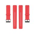 18mm Soft Silicone Replacement Wristband Strap For Smartwatch.