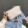 Women Solid Color Crossbody Bags Korean Style Fashion Women Handbags High Quality Street All-Match Ulzzang Shoulder Leisure Bags. 