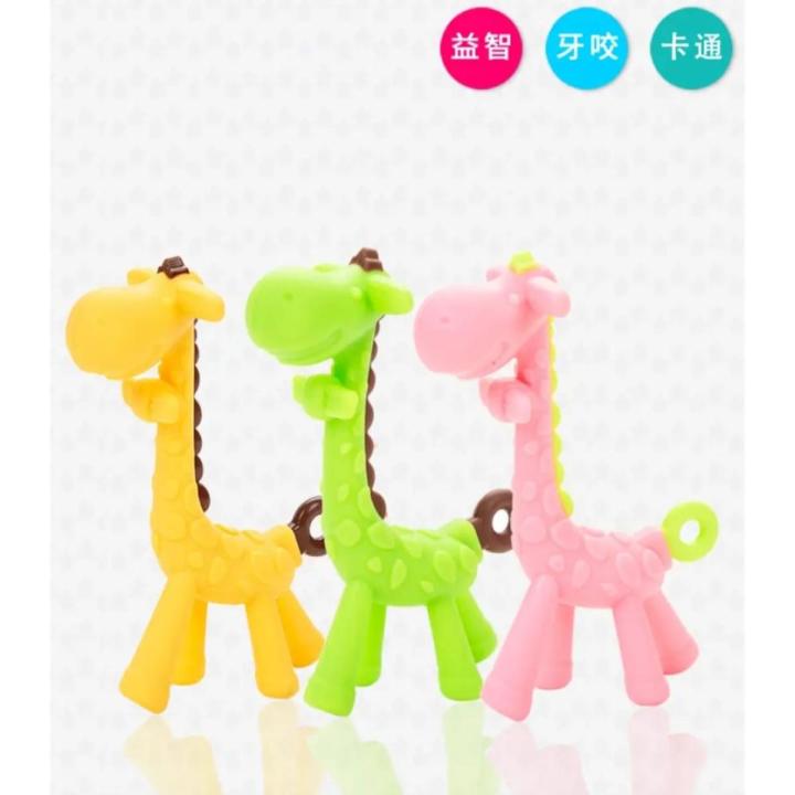 Baby%20Silicone%20Teether%20Giraffe%20Xierbao%20CN-%201pcs%20-%20Image%202
