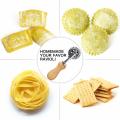 1.3-inch Size Cookie Cutter Wooden Handle Pastry Cutter 1.3-inch Size Cookie Cutter Pastry Wheel Cutter Pasta Cutter Wheel Ravioli Crimper Cutter Wheel. 
