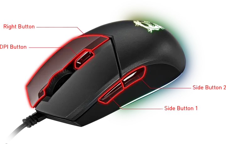 Msi%20Clutch%20Gm11%20Rgb%20USB%20Black%20Gaming%20Mouse%20-%20Image%204