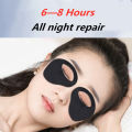 Ilisya Black Pearl Sleeping Eye Mask for Skin Care Dark Circles Hydrating Eye Patches Puffiness Wrinkle Eye Pad-10 Pairs.