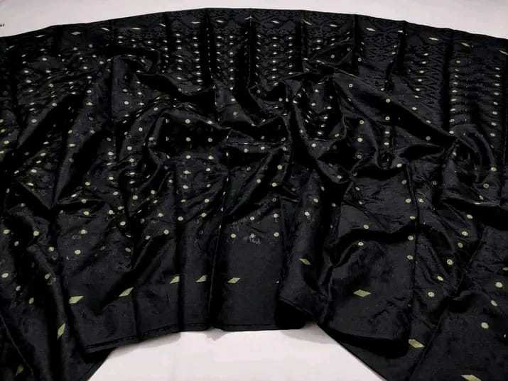 Exclusive%20Half%20Silk%20%20jamdani%20Saree%20for%20Women%20Tangail%20Saree%20-%20Image%202