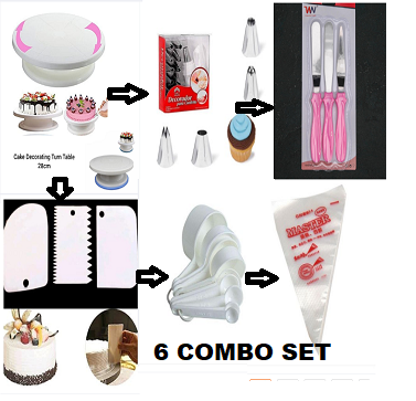 6%20A%20Set%20%20Cake%20Decoration%20Turntable%20,%2012%20Pieces%20Of%20Stainless%20Steel%20Nozzle%20Set%20,%203%20pieces%20of%20cake%20planner%20,%20Measuring%20Spoon%20Cup%20Set%20,%203%20pieces%20Plastic%20Cream%20Scraper%20&%2010%20Pieces%20Pipping%20Bags%20-%20Image%205