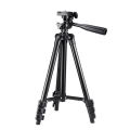 3120A Aluminum Alloy Tripod For Camera And Mobile (Black Colour) - Highest Performance.