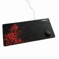 Gaming And Office Mouse Pad - Large Size Rezer 700 X 300 - Red Accent For Style And Precision. 