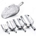 Stainless Steel Ice Scoop Food Flour Sugar Scoop Popcorn Coffee Beans Tools Ice Scooper Shovel. 