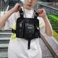2023 Hip Hop Streetwear Men Chest Rig Bags Multifunction Tactical Vest Chest Packs Casual Travel Storage Waist Bag Backpack Male.