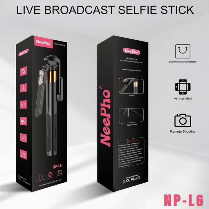 NeePho%20NP-L6%20Live%20Broadcast%20Selfie%20Sticks%20-%20Image%206