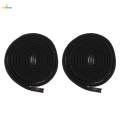 2x2Pieces Drawstring Cord with Metal Tips- Useful Replacement Pant String F.