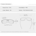 KINGSEVEN Sunglasses For Men Polarized UV400 Eye Protection Glasses Adult Green Mirror TAC Lens New Design Graininess Eyewear.