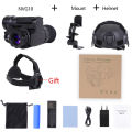 NVG10 Helmet Night Vision Goggle 1920x1080p Green Tactical Head Night Vision Monocular WiFi IP66 Hunting Night Vision Device. 