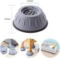 4Pcs Anti Vibration Feet Pads Washing Machine Rubber Mat Anti-Vibration Pad Dryer Non-Slip Universal Fixed Washing Machine Stand. 