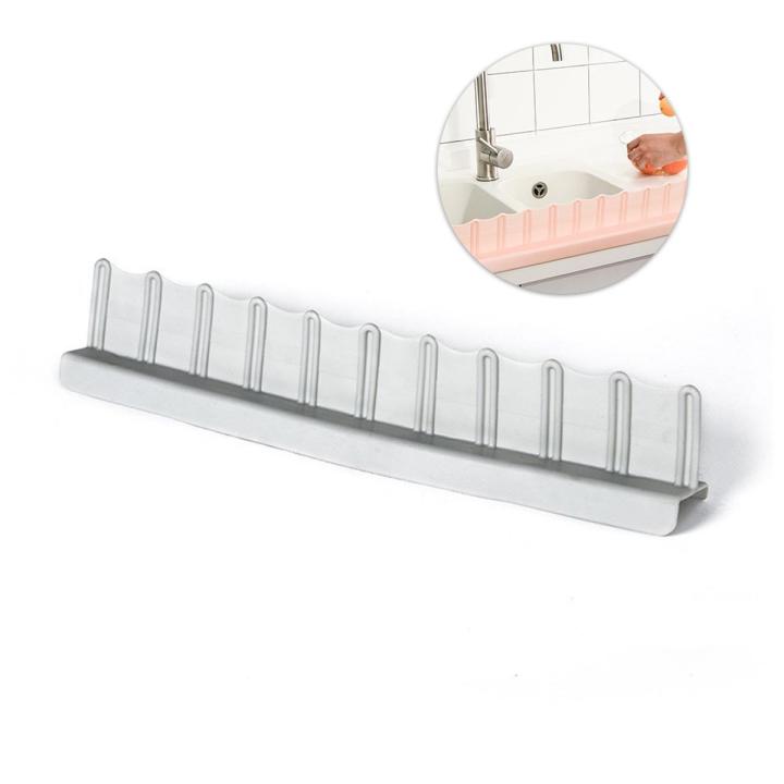 Sink Splash Guard Kitchen Anti-Splash Guard with Suction Cup Washing Dishes Prevent Water Splash Board Protector Basin Oil-Proof Splashproof Baffle Board