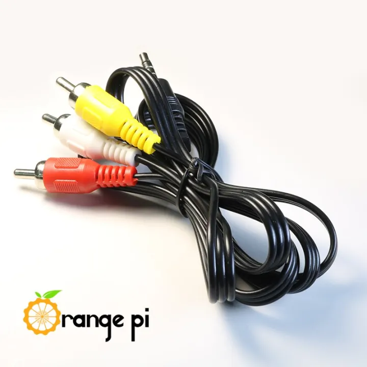 Orange%20Pi%20%20AV%20Cable%2070CM/2FT%203.5MM%20Jack%20to%203%20RCA%20Male%20Plug%20Adapter%20Audio%20Converter%20Video%20-%20Image%207