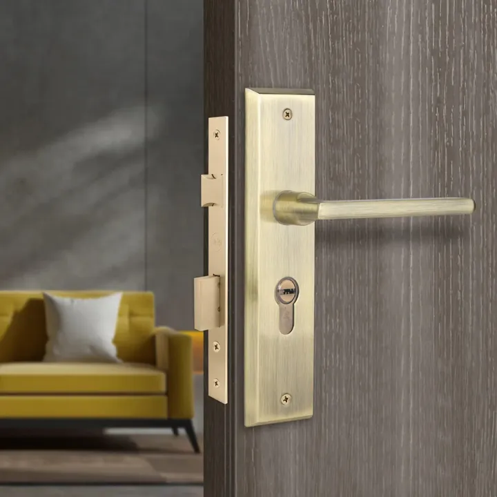 Yale%20Antique%20Brass%20Mortise%20Lock%20Comboset%20with%20backplated%20Handle%20YMC502-10-60MM-8545-TT-AB%20%20Door%20hardware%20&%20locks%20-%20Image%202