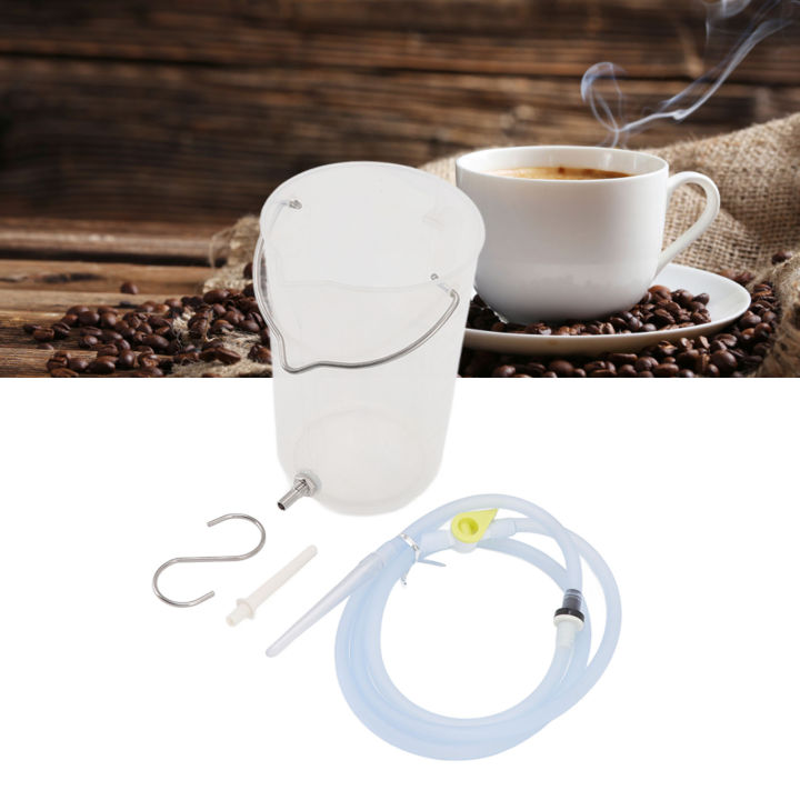 Coffee Bucket 2L Plastic Portable Household Adjustable Flow Set for Constipation Relief