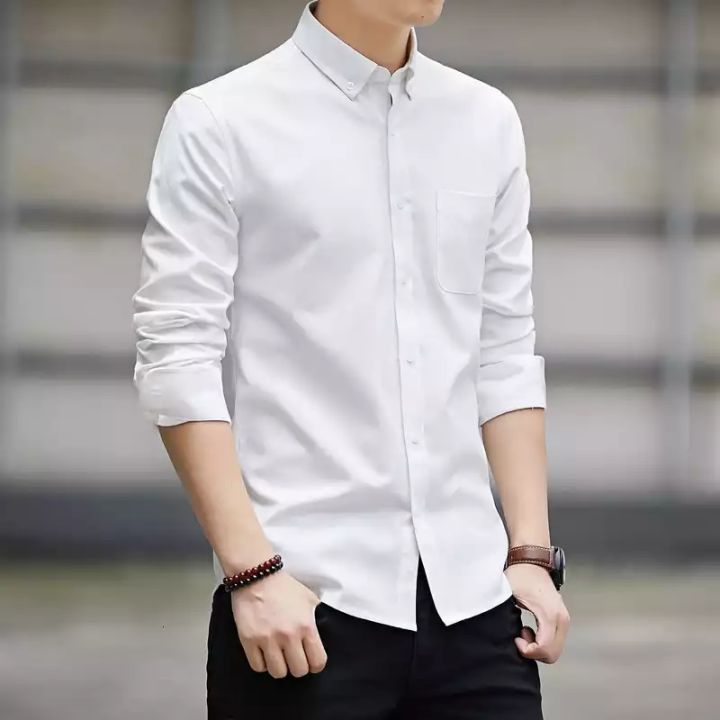 NEW%20STYLE%20Cotton%20Long%20Sleeve%20Formal%20Shirt%20for%20Men%20-%20Image%202