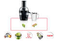 Philips HR1855/00 Viva Collection Juicer & Fruit Extractor.