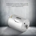 8000RPM 9V 68mA High Torque Magnetic Cylindrical Mini DC Motor Silver. 