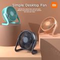 Xiaomi Desktop Fan Portable USB Mute Mini Cooling Fans Air Cooler Rotating Adjustable Angle High Quality Fans For Home Office.
