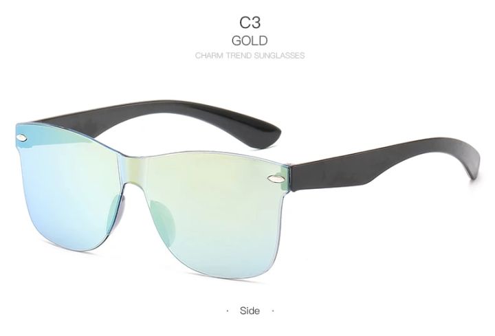 【Lejia】HJYBBSN Square Women Sunglasses Men Vintage Shaped Sun Female ...
