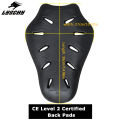 CE Level 2 Certification Protective Gear For Motorcycle Jacket Back Protector Thicken Elasticity Rider Armor Chest Spine Pads. 