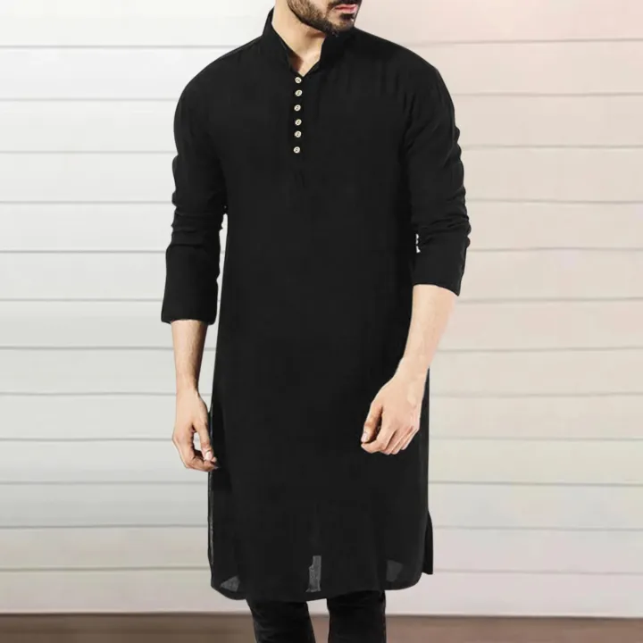 Jubba%20Thobe%20Islamic%20Clothing%20for%20Muslim%20Fashion%20Man%20Long%20Robes%20Solid%20Long%20Sleeve%20Arabic%20Arab%20Simple%20Casual%20Mens%20-%20Image%202
