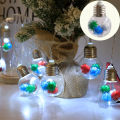 New Christmas Edison bulb light string pine needle red fruit snowflake decoration copper wire lamp led lantern. 