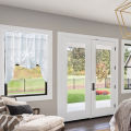 Window Drape Washable American Style Countryside Partition Door Screen.