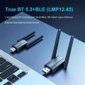 150M Bluetooth 5.3 5.0 Adapter Free Driver USB Bluetooth Dongle Adaptador for PC Windows 11/10/8.1 Mouse Keyboard Audio Receiver. 