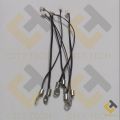 NTC 10KΩ 103 Surface Mounting Screw Probe Ring Lug NTC 10K Ohm 125mm Cable Wire 16-14mm Connector Leaded Epoxy Coated NTC 103 Thermal Resistor Thermistor Temperature Sensor.