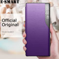 Phone Flip case Samsung Galaxy S10 Plus Clear Window View Smart Transparent PU Leather Stand Holder Phone case for Samsung S10 Plus Flip Back cover cases.