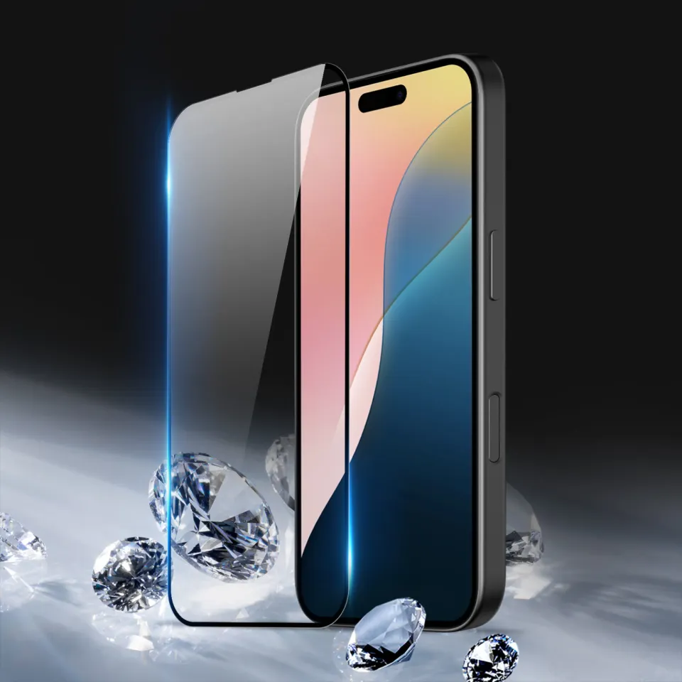 KMV 9H Tempered Glass Screen Protector For IPhone 15/14/16 Pro Max, IPhone 6 To XS Max, SE – Clear, Anti-Scratch