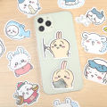 60/120Pcs kawaii chiikawa Sticker Cartoon Cute Stickers DIY Phone Case Computer Waterproof Decoration Sticker Kids Toys Gift. 