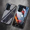 For OPPO Reno 5 Pro Back Cover Version Theme Case Tempered Glass Protection shockproof Cover for OPPO Reno5 Pro case Transparent Circuit Board Design Full Coverage Phone cases. 