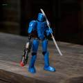 Multi Jointed Movable Robot Desktop Decoration Hand Painted Figure Action Figure for. 