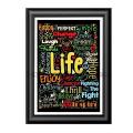 Life Enjoy & Many more Quotes Home Decor Wall Mate photo frame for wall decoration (6x8)inches - home decoration item. 