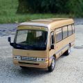 1:32 Toyota Coaster Bus Alloy Car Diecast Model Car Toy ulation Metal Business Bus Vehicle Toys For Kids Gifts. 