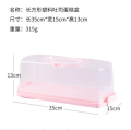【support】 Practical Cake Box Dust Proof Plastic Pastry Storage Boxes Dessert Container Cake Carrier For Carrying. 