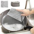 New Thickened Steel Wire Kitchen Cleaning Cloth Non-Scratch.