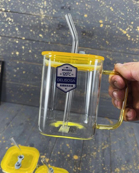 Clear%20490ml%20Square%20Glass%20Cup%20with%20Colorful%20Handle,%20Acrylic%20Lid%20&%20Straw%20-%20Borosilicate%20Glass%20Milk%20Juice%20Tumbler%20Coffee%20Mug%20-%20Microwave%20Safe,%20Scratch%20Resistant%20-%201PCS.%20-%20Image%205