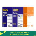 Prepare for the IELTS with the IELTS Practice Test Plus 1, 2, 3 Book with DVD. 