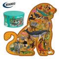 Educational Cartoon Animal Puzzles Creative 280pcs Jigsaw Puzzle Kids Toys For Sale.