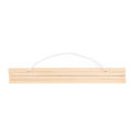 Magnetic Poster Frame Hanger Reusable Easy To Install Easy Operation Wood Poster Hanger Pine Replaceable for Maps for Pictures. 